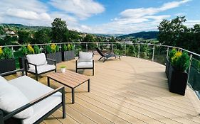 Penthouse Słoneczna Rapsodia - blisko Parku Zdrojowego - duży taras na dachu - piękny widok - winda - garaż